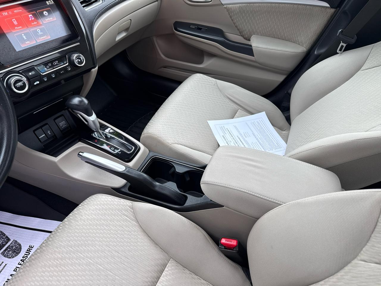 Honda Civic Sedan 4dr CVT EX 2015
