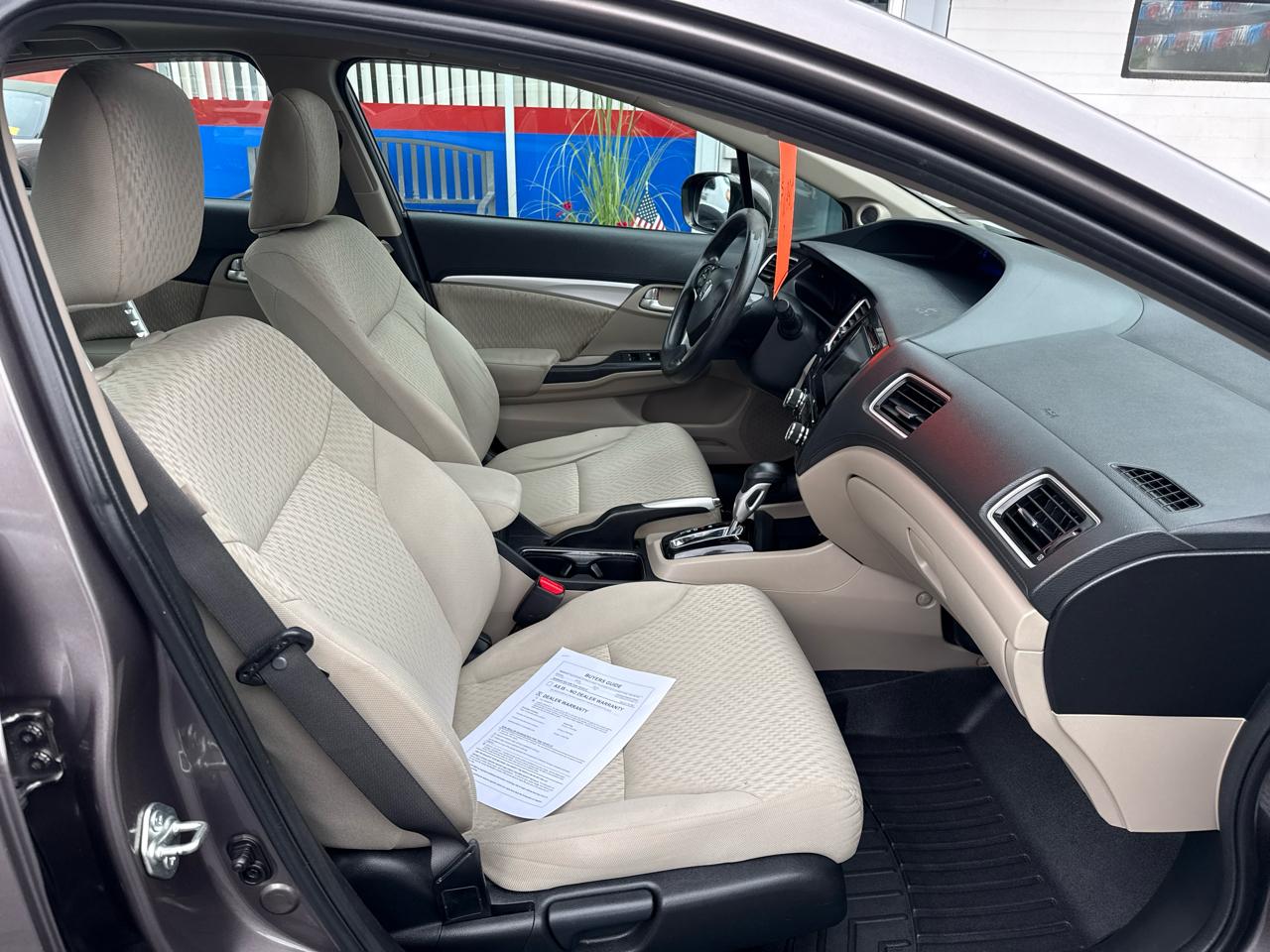 Honda Civic Sedan 4dr CVT EX 2015