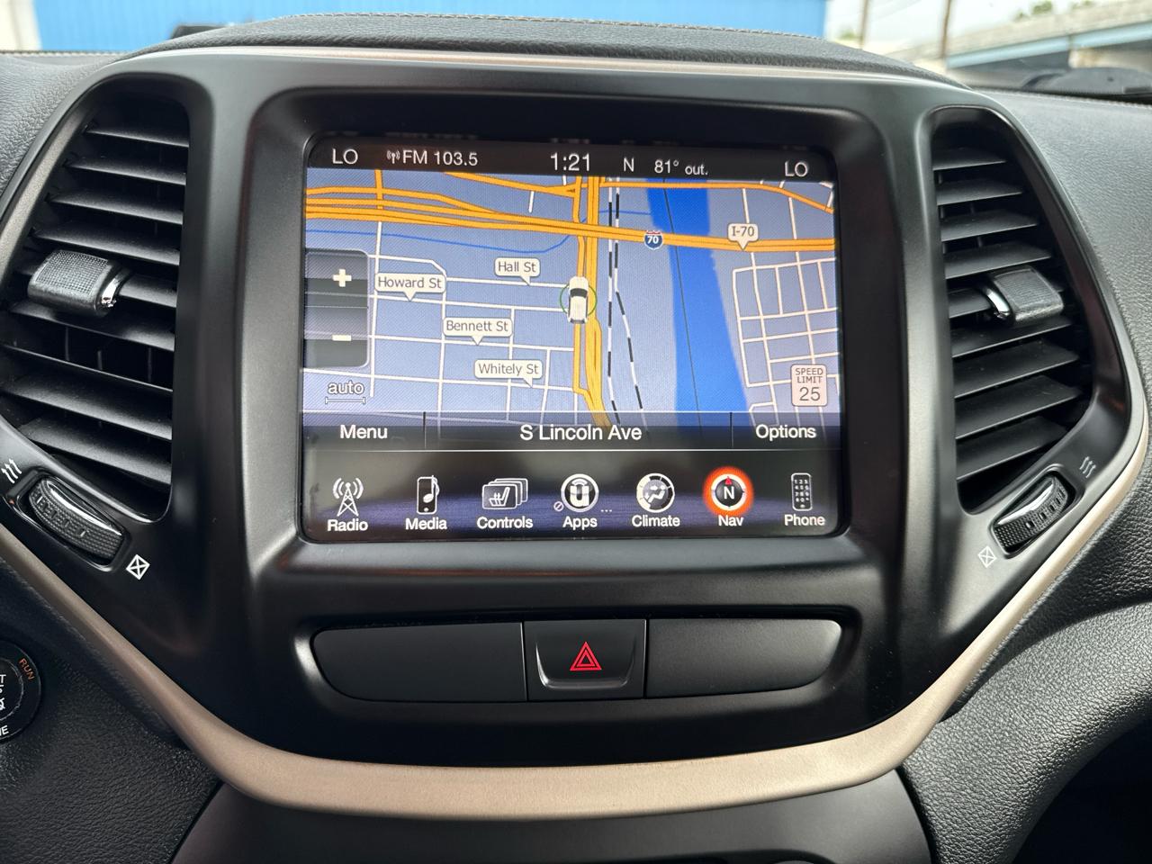 Jeep Cherokee 4WD 4dr Limited 2015