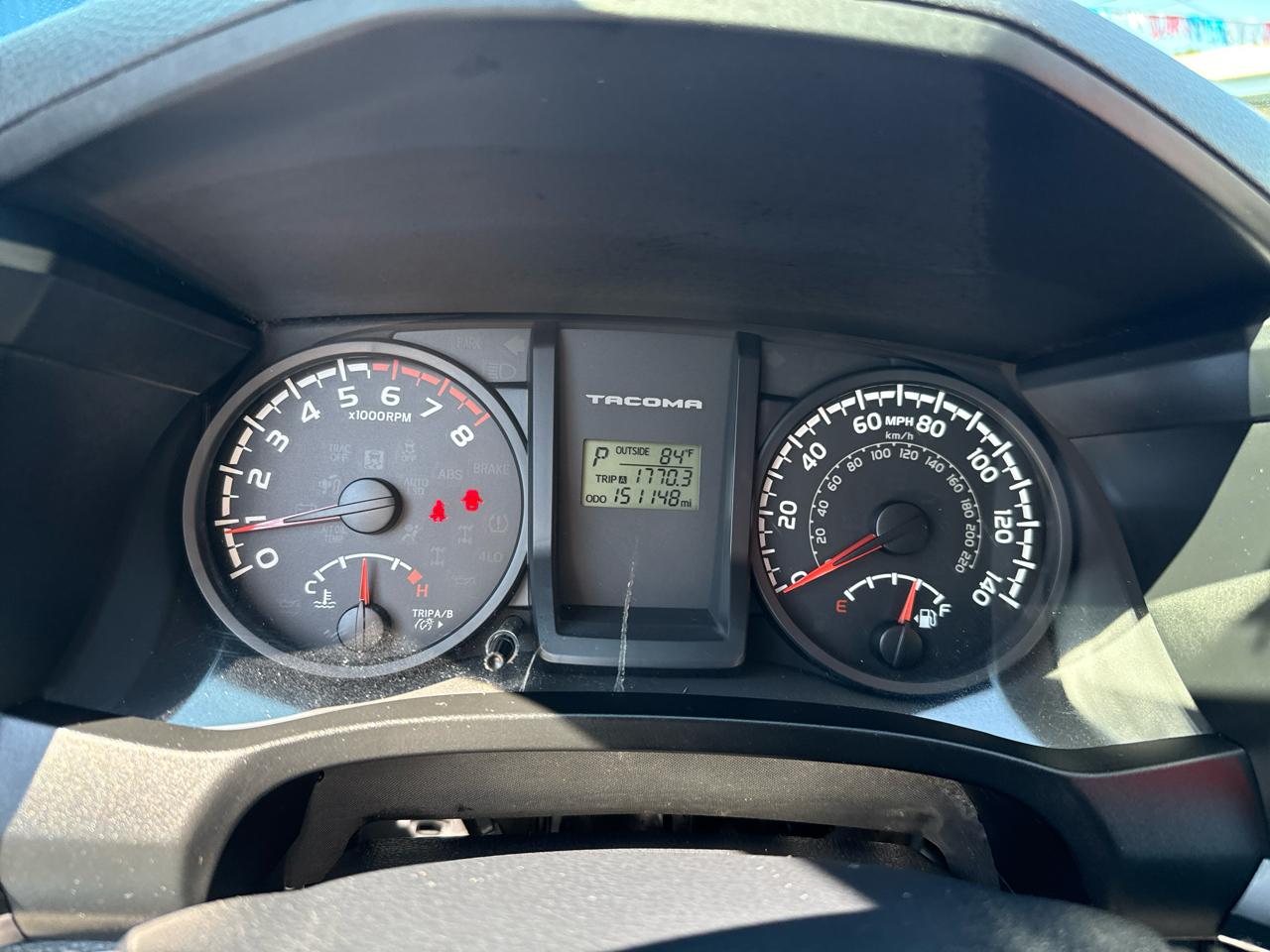 Toyota Tacoma SR5 Access Cab 6' Bed I4 4x4 AT (Natl) 2017