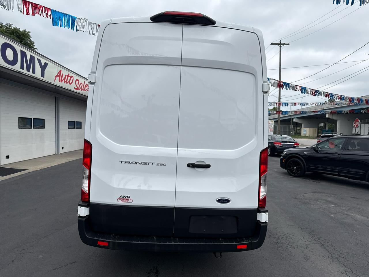 Ford Transit Cargo Van T-250 148" EL Hi Rf 9070 GVWR AWD 2023