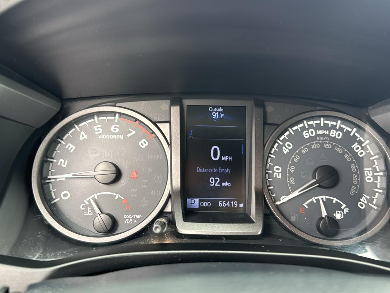 Toyota Tacoma 4WD TRD Off Road Double Cab 5' Bed V6 AT (Natl) 2019