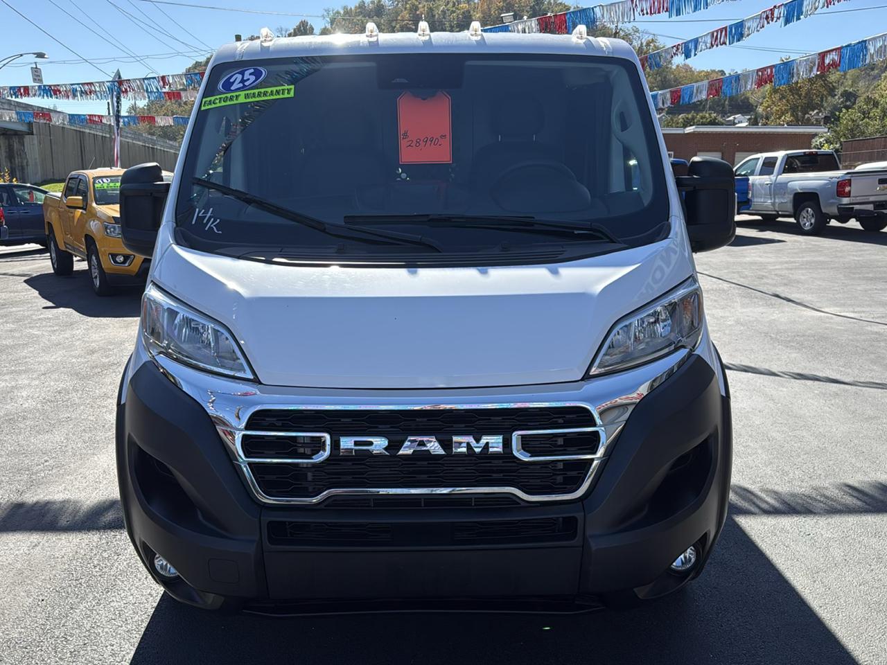 RAM ProMaster Cargo Van Tradesman 2500 Low Roof 136" WB w/Pass Seat 2025