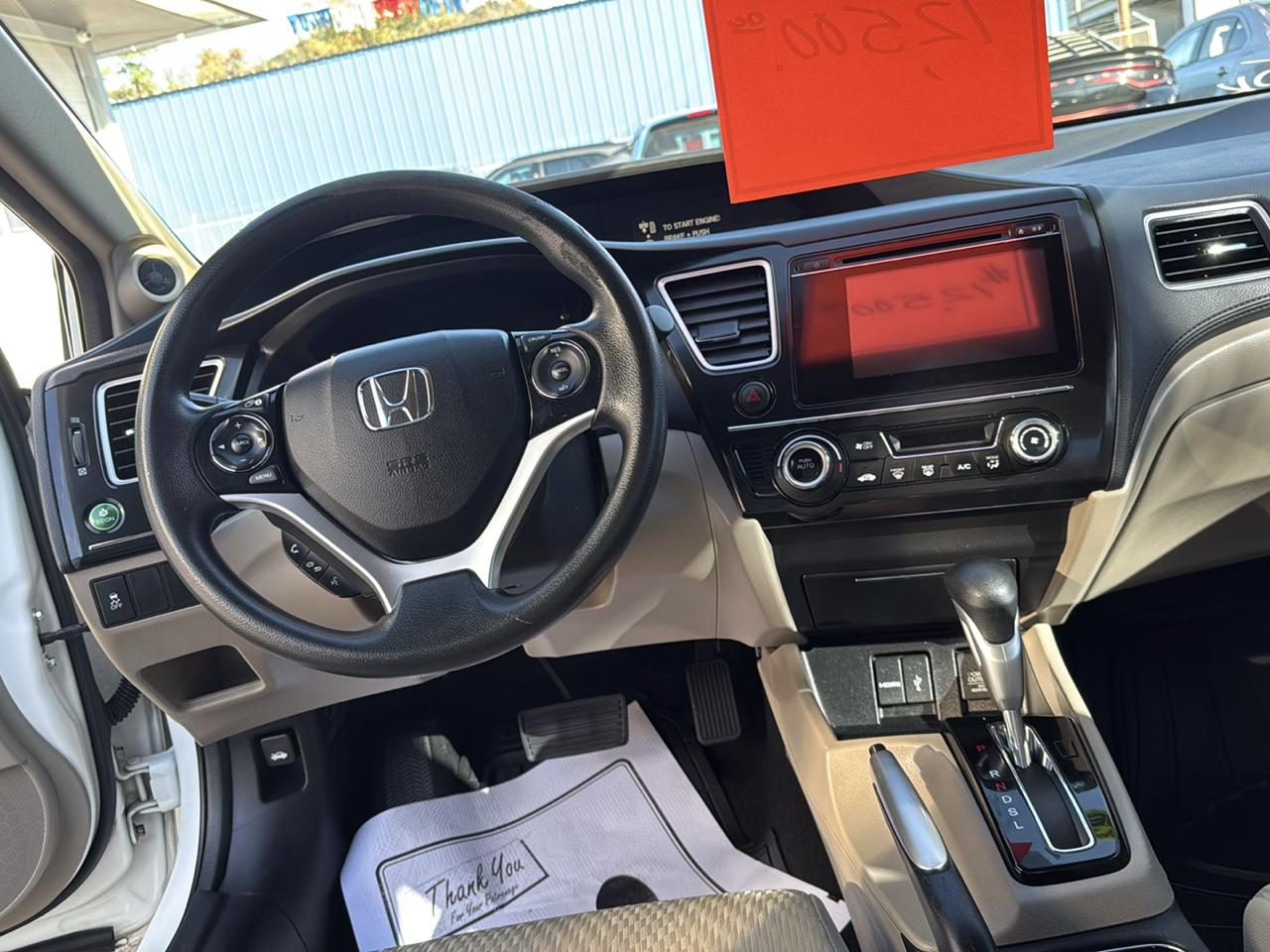 Honda Civic Sedan 4dr CVT EX 2014