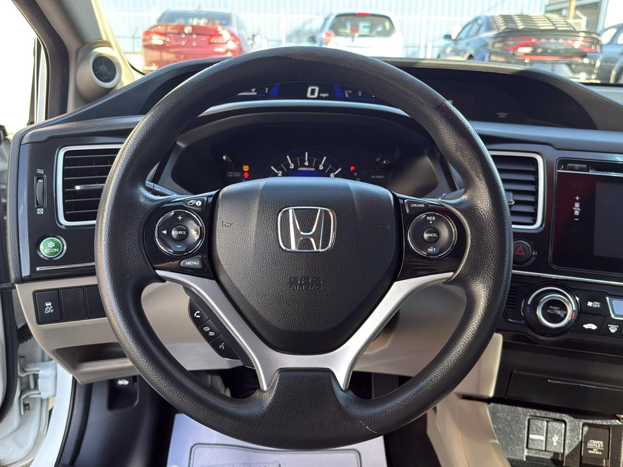 Honda Civic Sedan 4dr CVT EX 2014