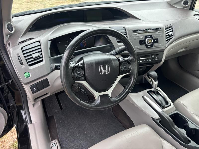 Honda Civic Hybrid CVT AT-PZEV with Leather 2012