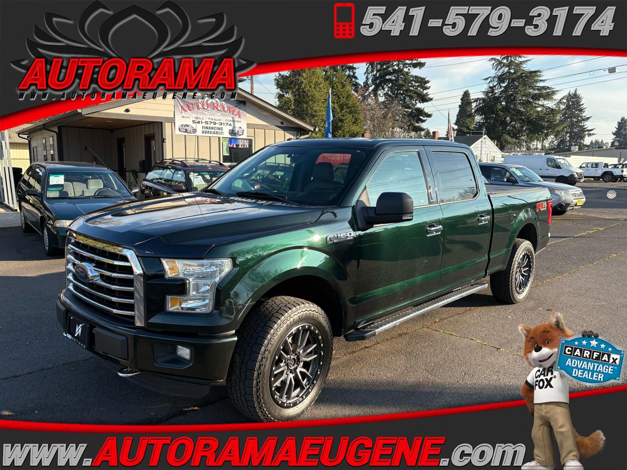 2015 Ford F-150 FX4 SuperCab 6.5-ft. Bed 4WD