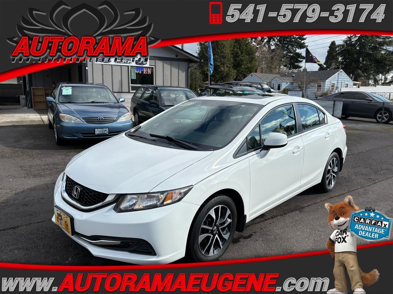 2013 Honda Civic EX Sedan 5-Speed AT