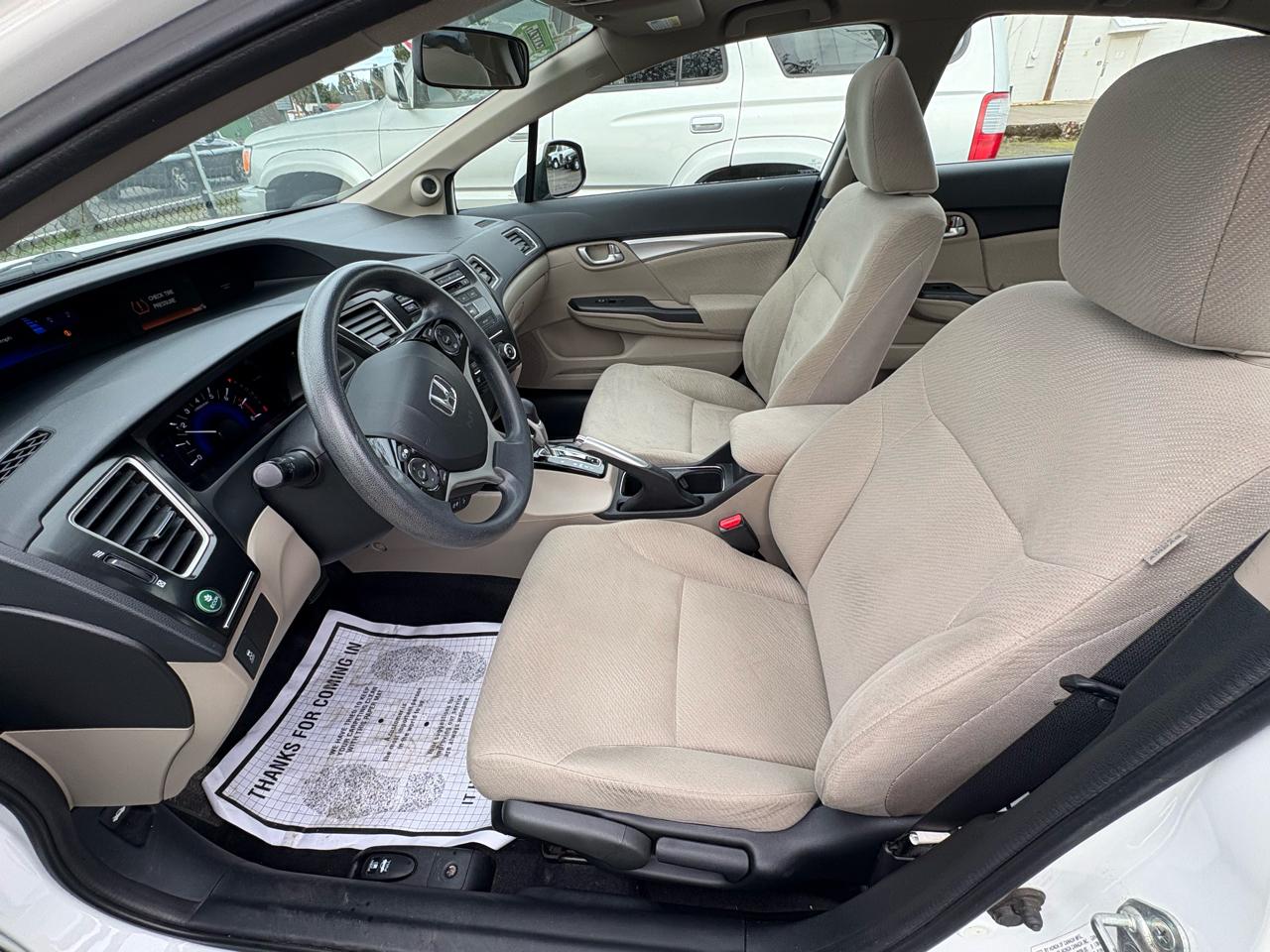 Honda Civic EX Sedan 5-Speed AT 2013