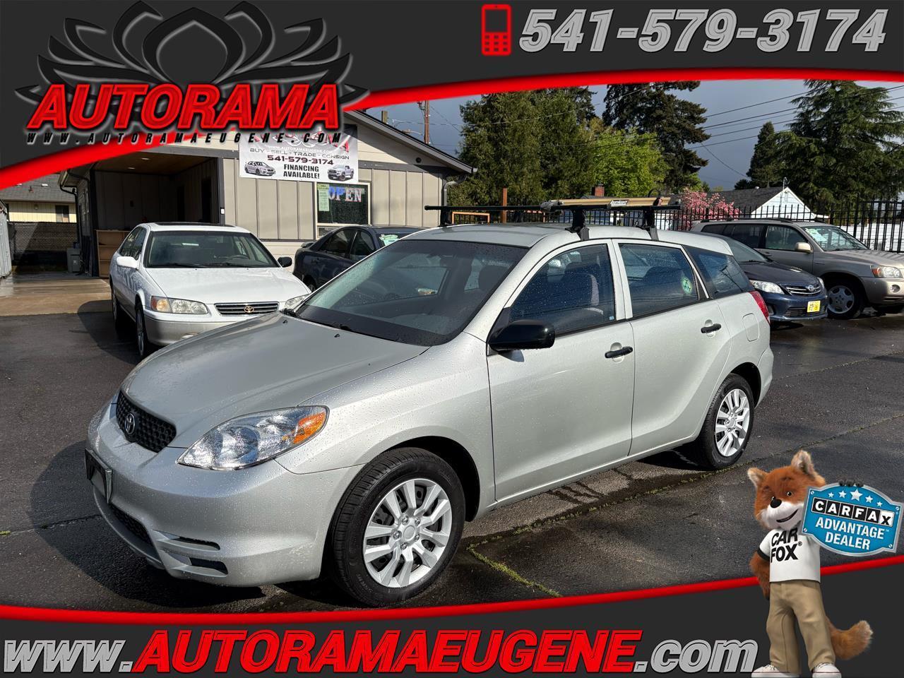 2004 Toyota Matrix 2WD