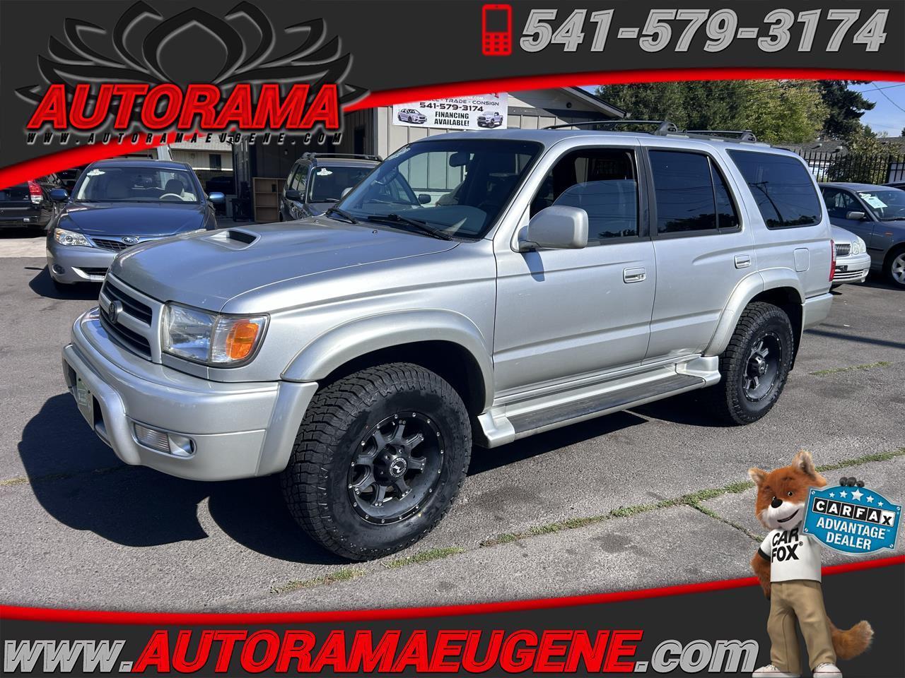 2000 Toyota 4Runner 4dr SR5 Sport V6 Auto (Natl)