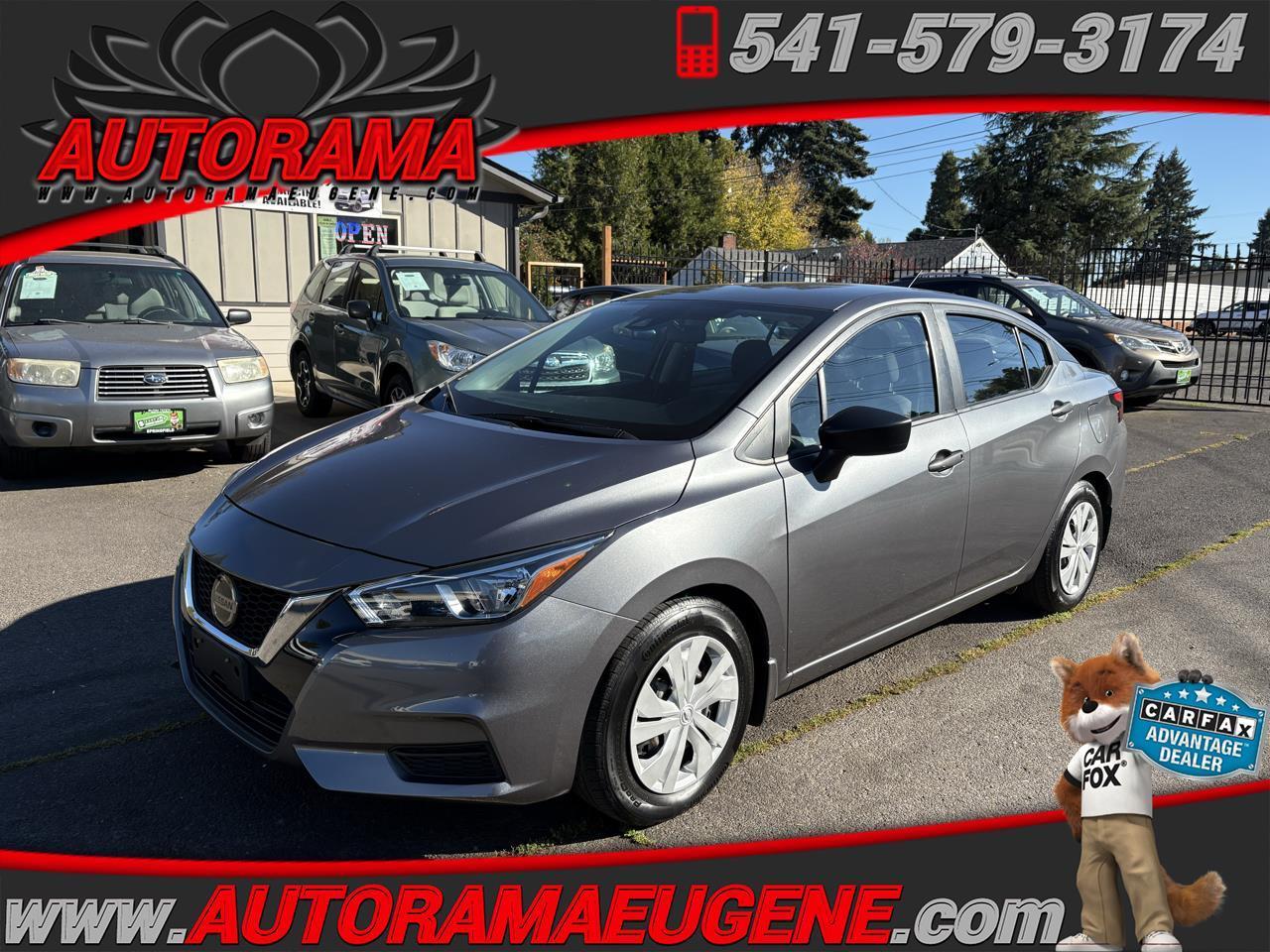 2021 Nissan Versa S CVT