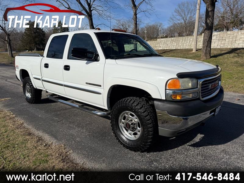 2002 GMC Sierra 2500HD SLE Crew Cab Short Bed 4WD