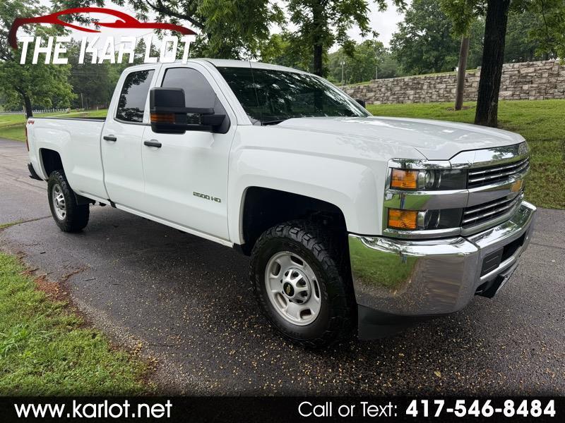 Chevrolet Silverado 2500HD Work Truck Double Cab Long Box 4WD 2018