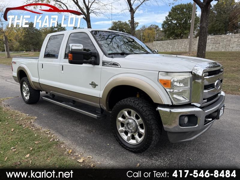 Ford F-250 SD Lariat Crew Cab 4WD 2011