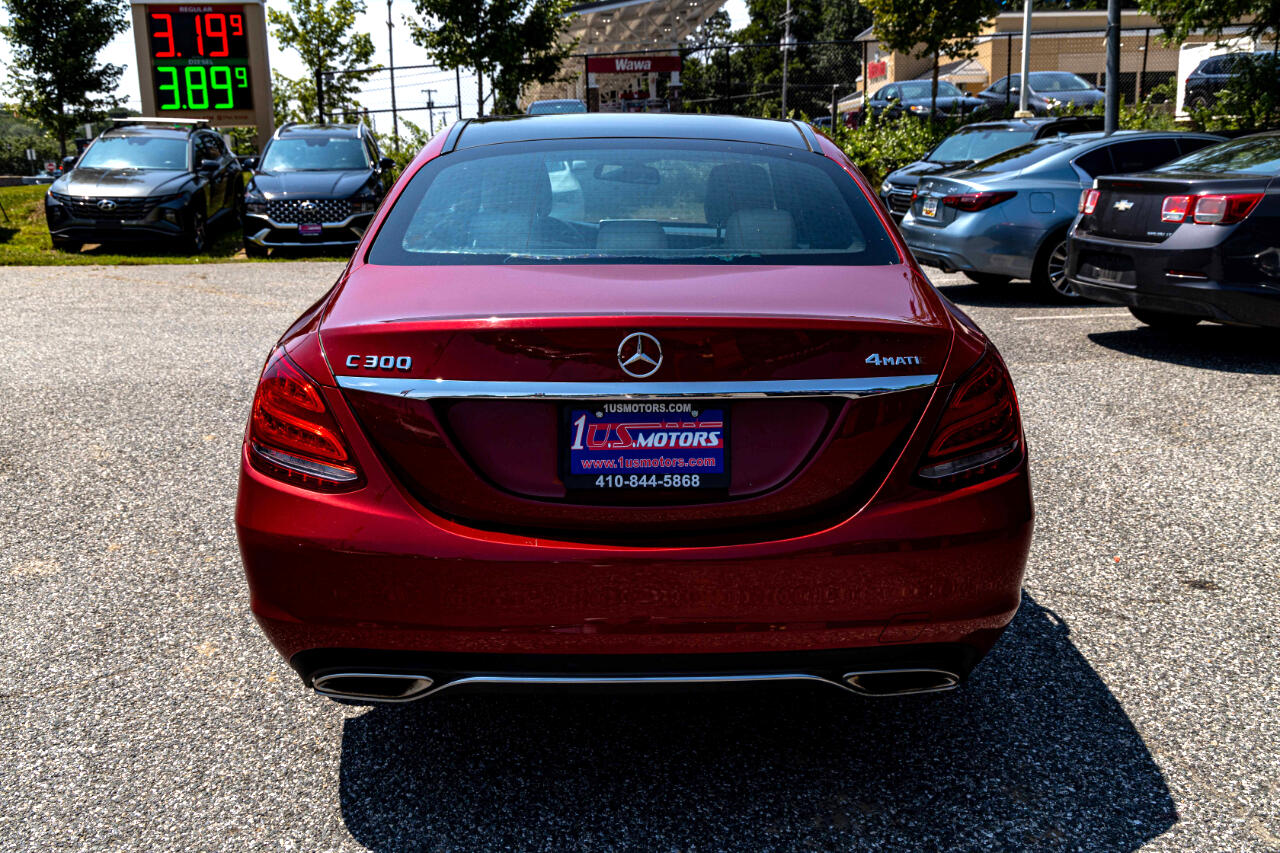 2018 Mercedes Benz C 300 4MATIC Sedan photo 4