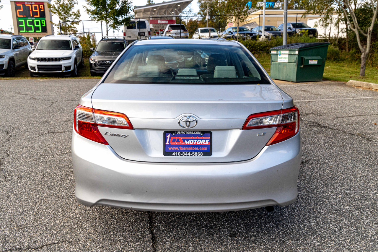 Toyota Camry 4dr Sdn I4 Auto SE Sport Limited Edition (Natl) 2012