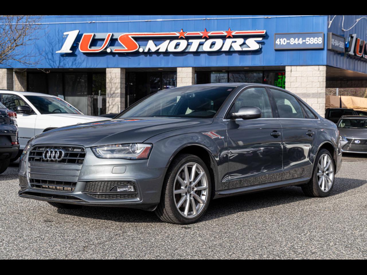 2014 Audi A4 4dr Sdn Auto quattro 2.0T Premium Plus