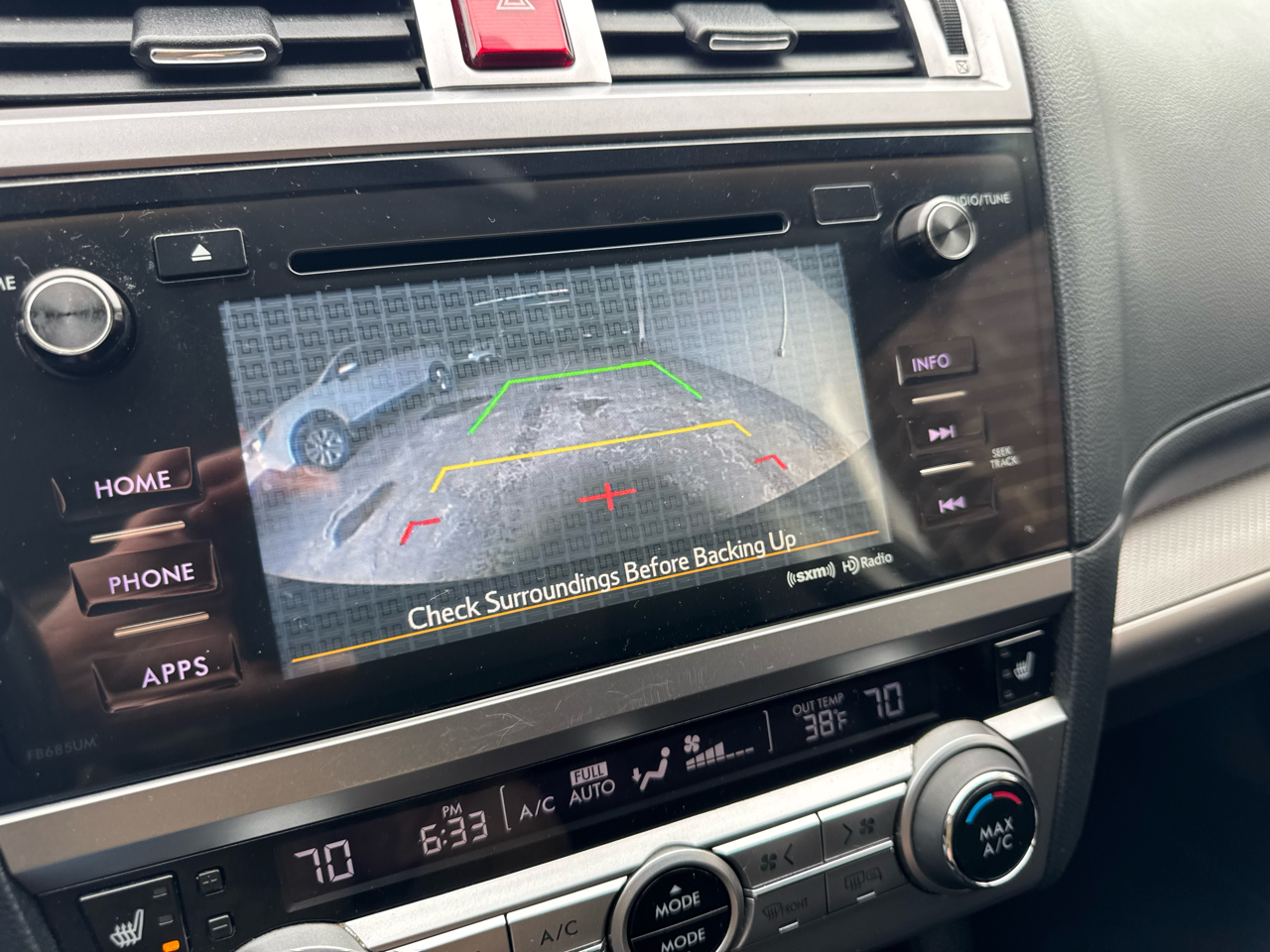 Subaru Legacy 4dr Sdn 2.5i Premium PZEV 2016