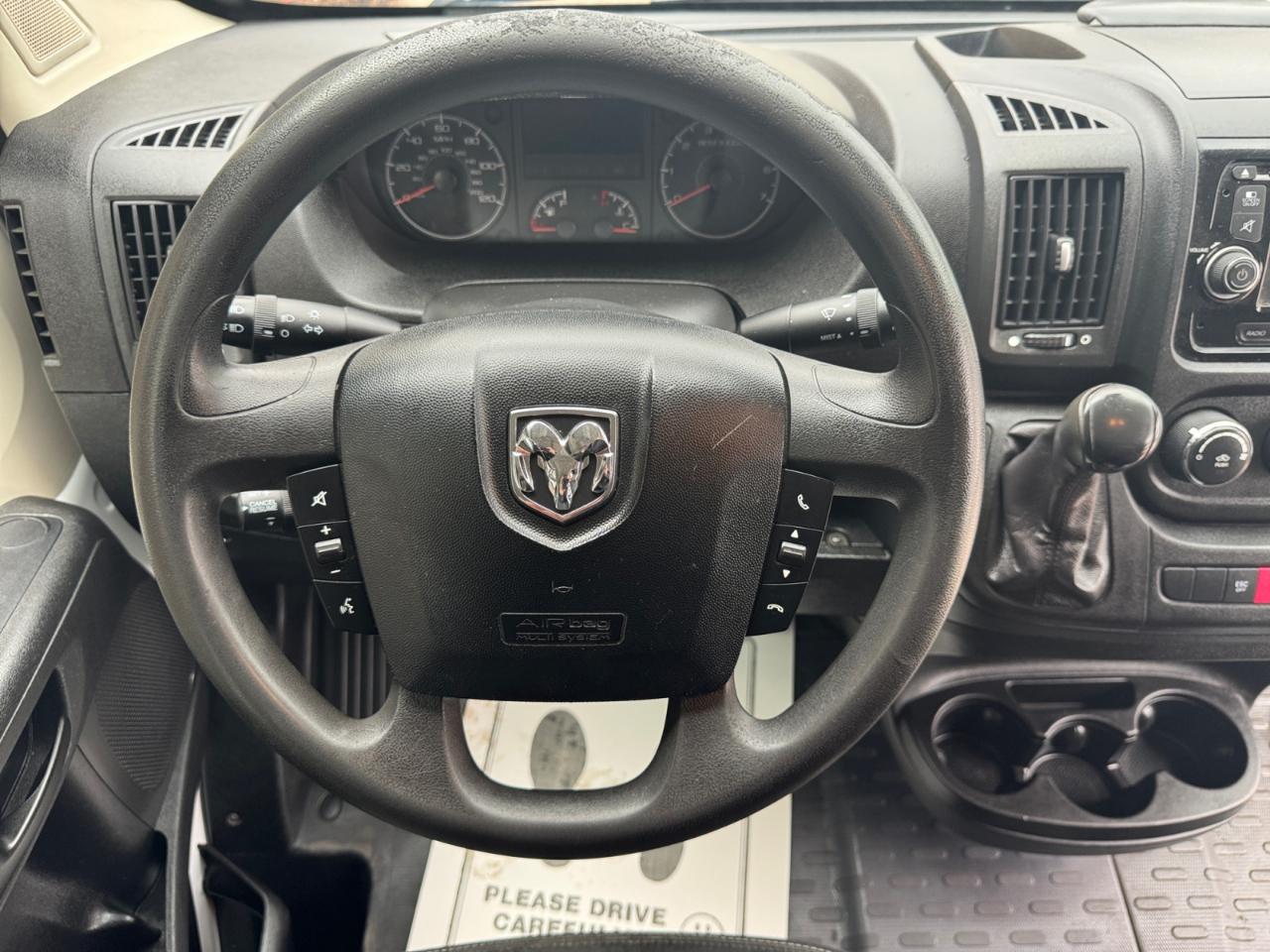 RAM ProMaster Cargo Van 1500 Low Roof 136" WB 2016