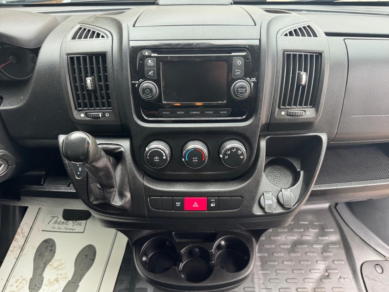 RAM ProMaster Cargo Van 1500 Low Roof 136" WB 2016