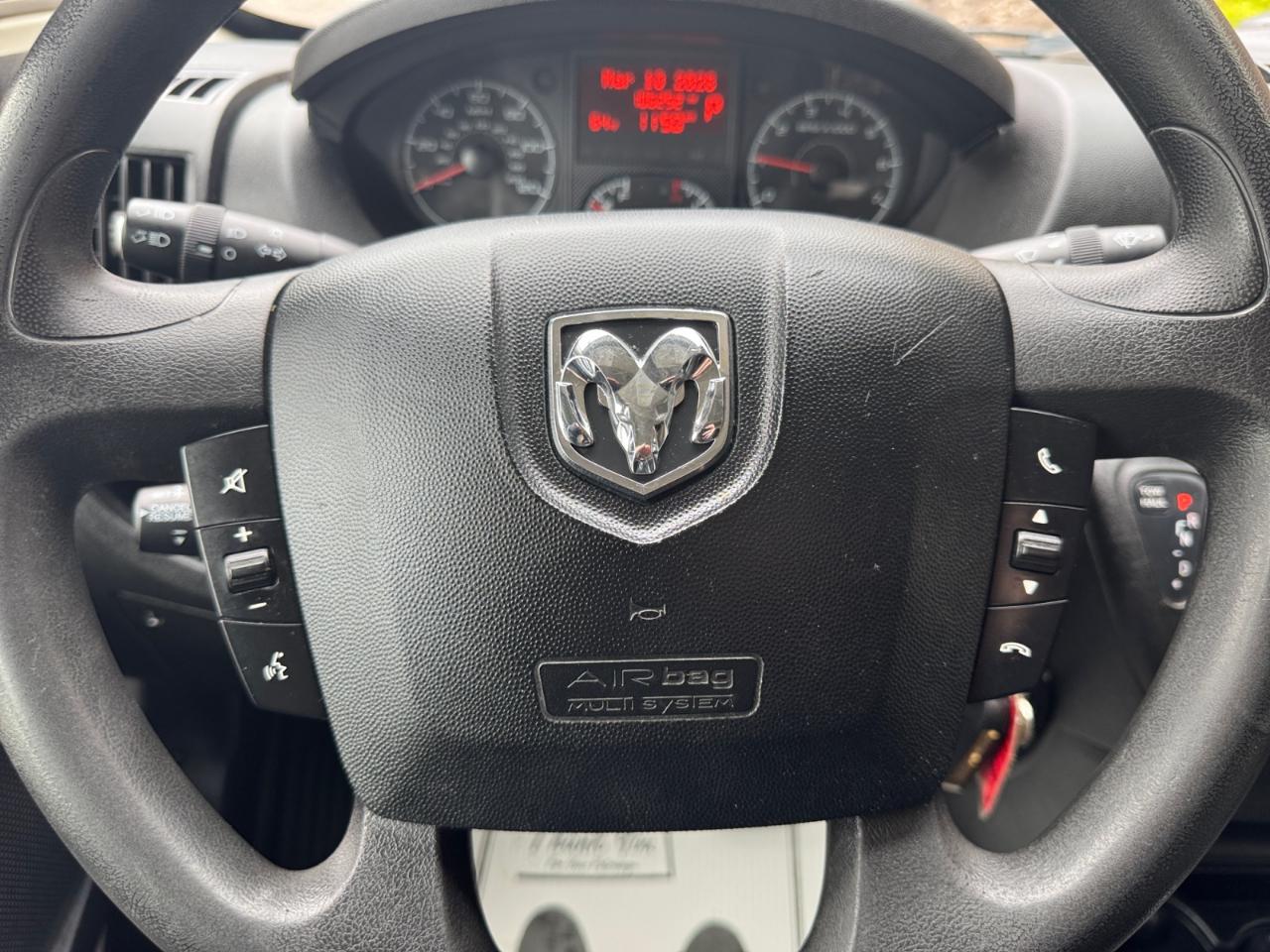 RAM ProMaster Cargo Van 1500 Low Roof 136" WB 2016