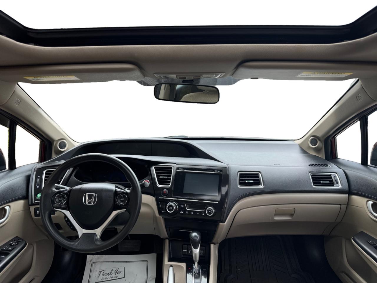 Honda Civic Sedan 4dr CVT EX 2015