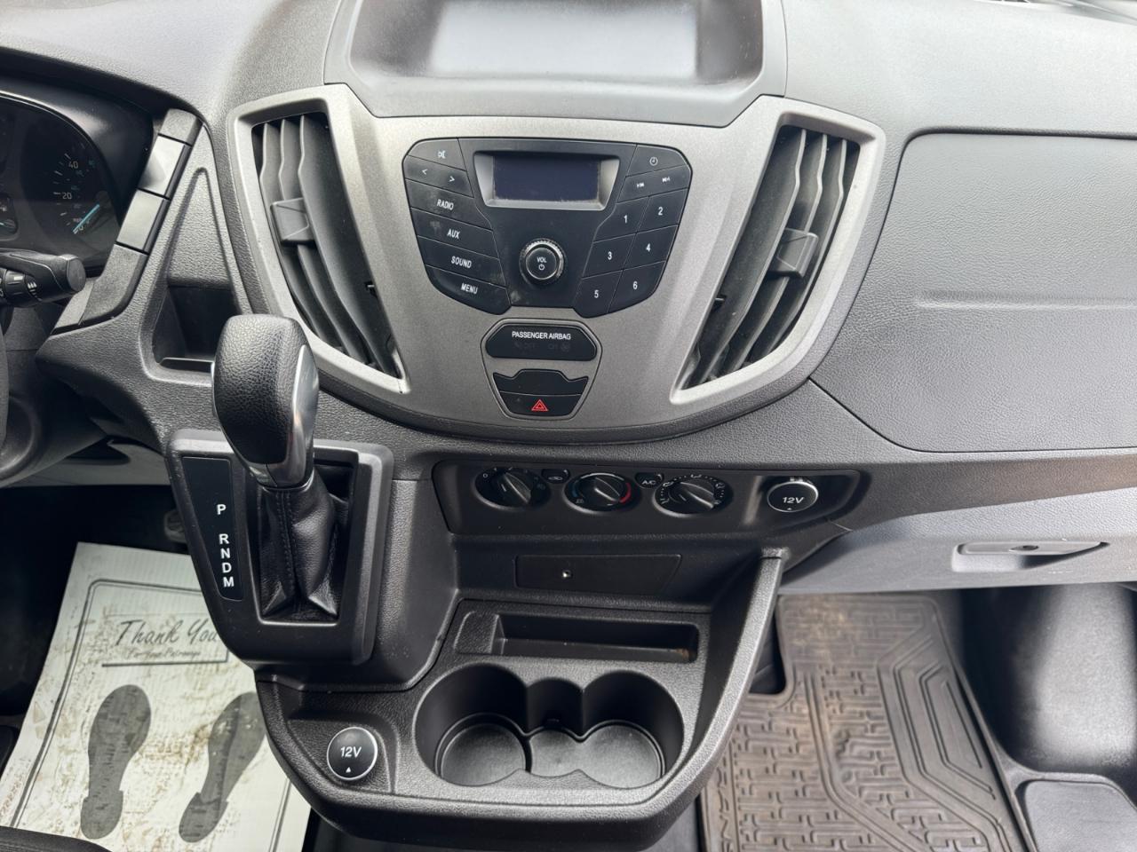 Ford Transit Van T-250 130" Low Rf 9000 GVWR Sliding RH Dr 2018