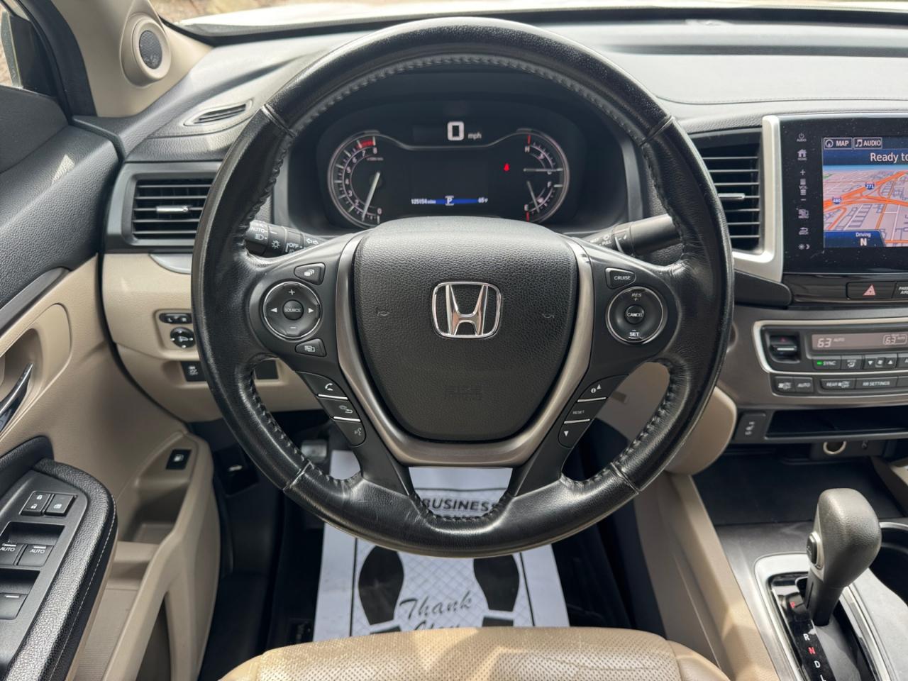 Honda Ridgeline RTL-T 4x4 Crew Cab 5.3' Bed 2017