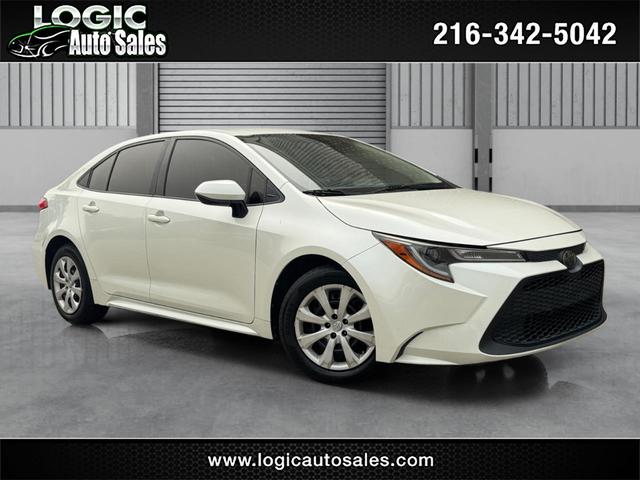 White 2020 Toyota Corolla Sedan Front-Wheel Drive Automatic