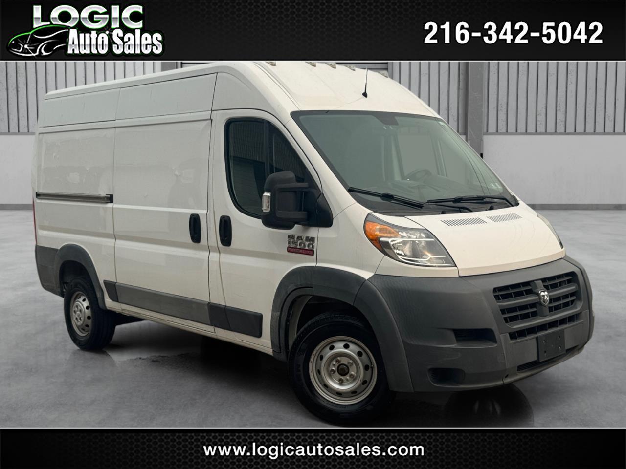 RAM ProMaster Cargo Van 1500 High Roof 136" WB 2017