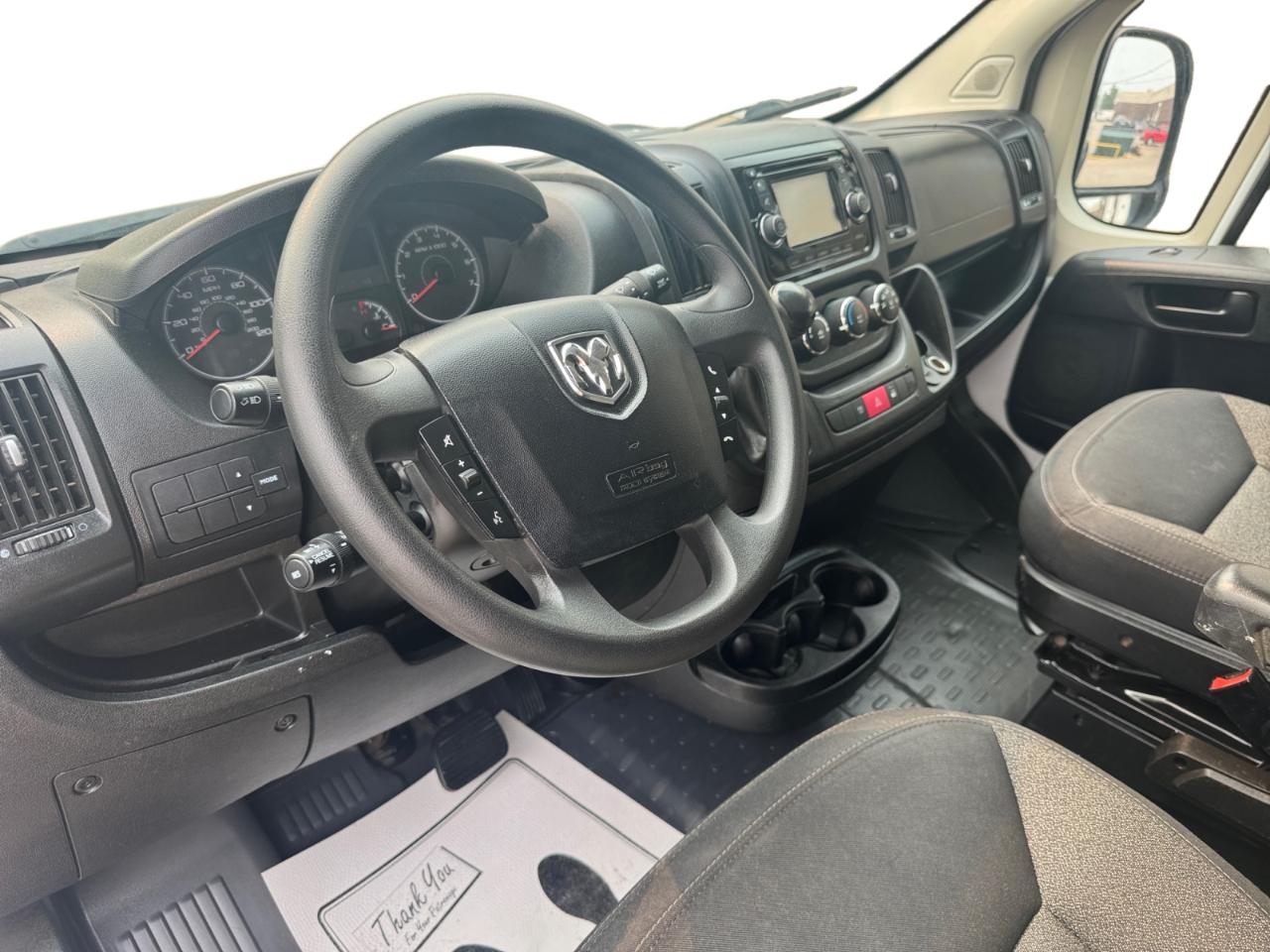 RAM ProMaster Cargo Van 1500 High Roof 136" WB 2017