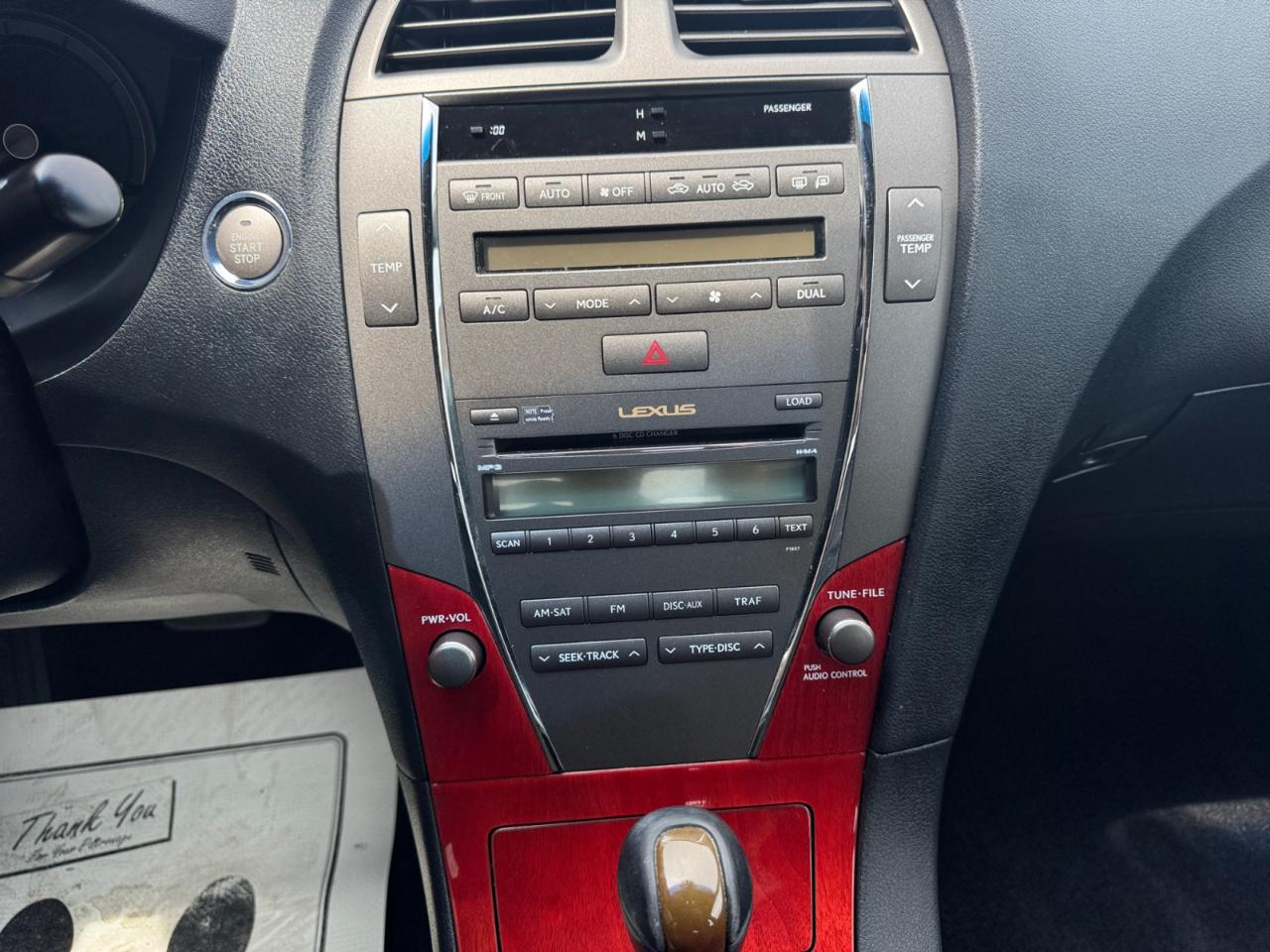Lexus ES 350 4dr Sdn 2009