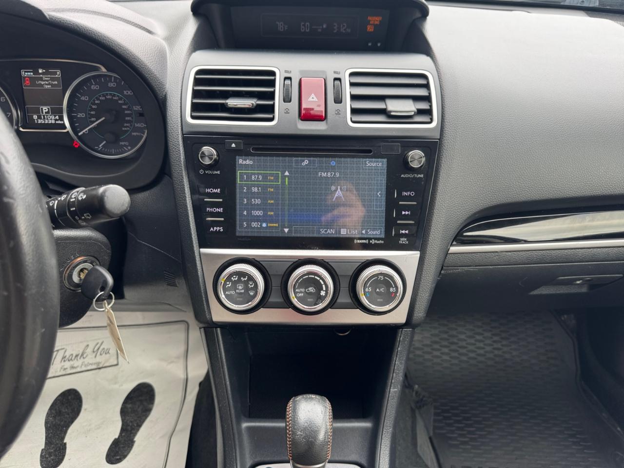 Subaru Crosstrek 5dr CVT 2.0i Limited 2016