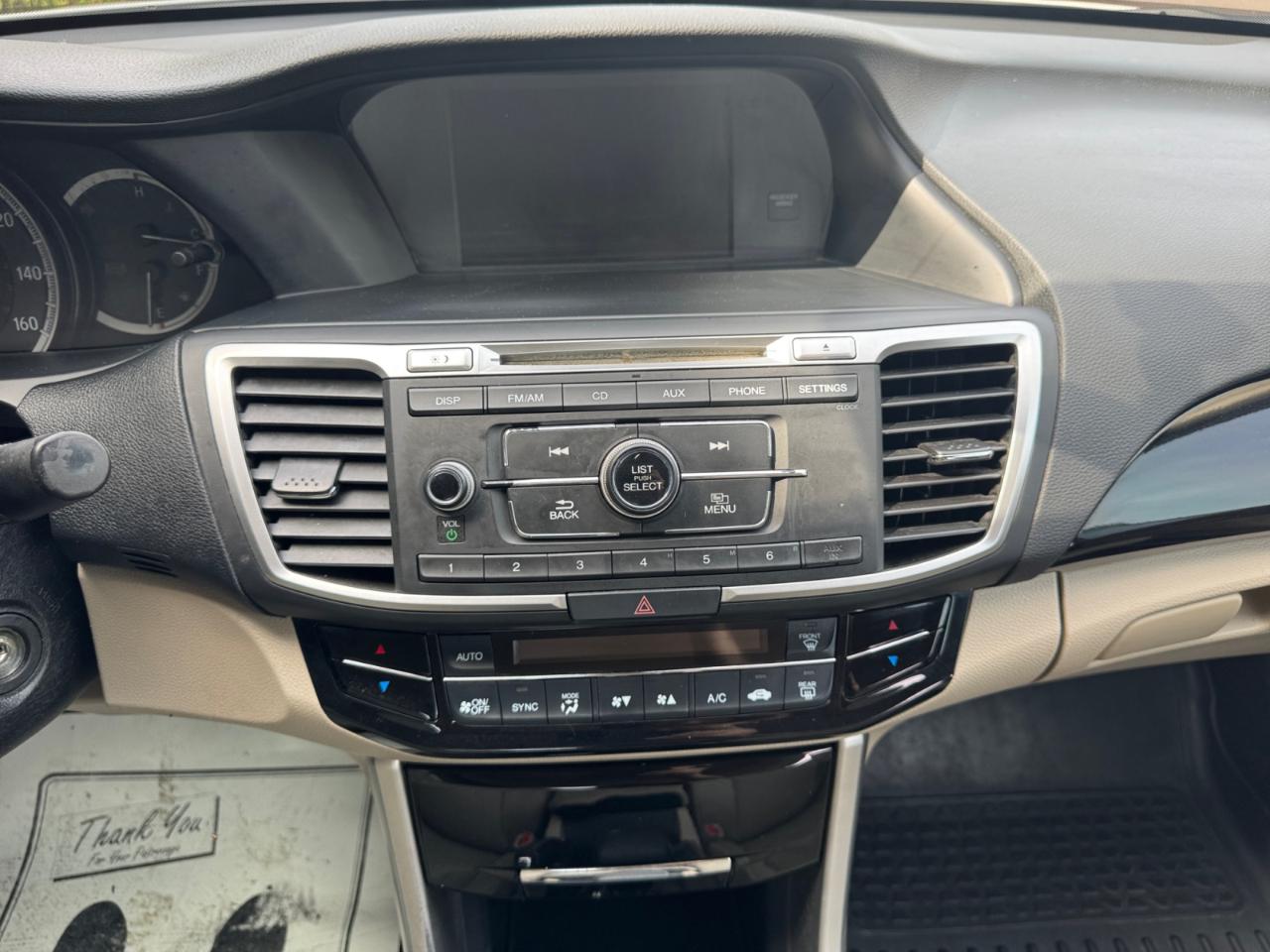 Honda Accord Sedan LX CVT 2017