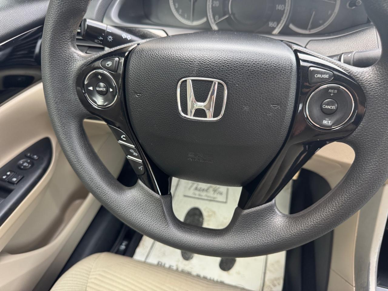 Honda Accord Sedan LX CVT 2017