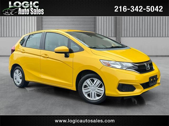 Yellow 2018 Honda Fit Hatchback Front-Wheel Drive Automatic