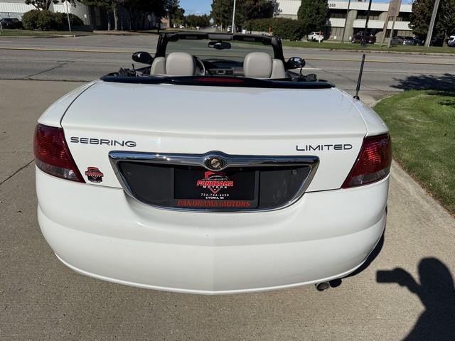 Chrysler Sebring Limited Convertible 2006