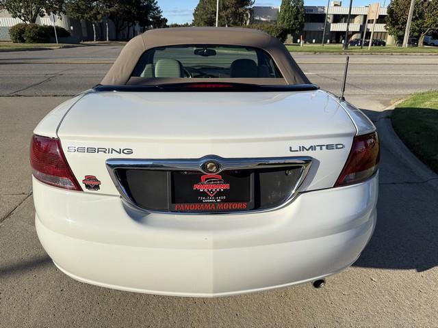 Chrysler Sebring Limited Convertible 2006