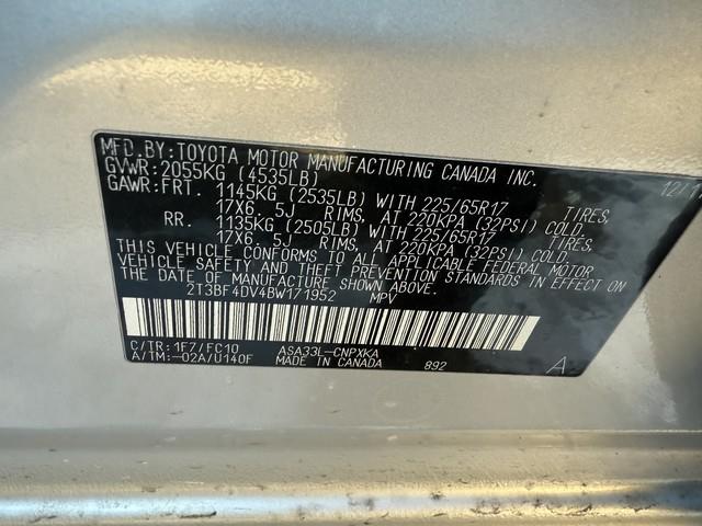 Toyota RAV4 Base I4 4WD 2011