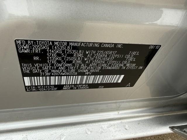 Toyota RAV4 Base I4 4WD 2010