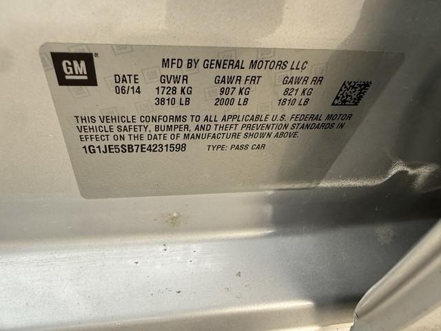 Chevrolet Sonic LTZ Auto Sedan 2014