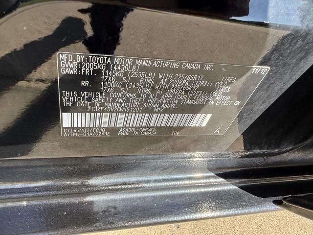 Toyota RAV4 Base I4 2WD 2012