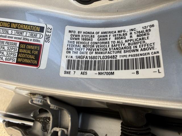 Honda Civic EX sedan AT 2007