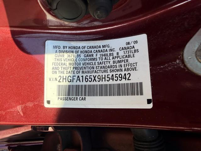 Honda Civic LX Sedan 5-Speed AT 2009