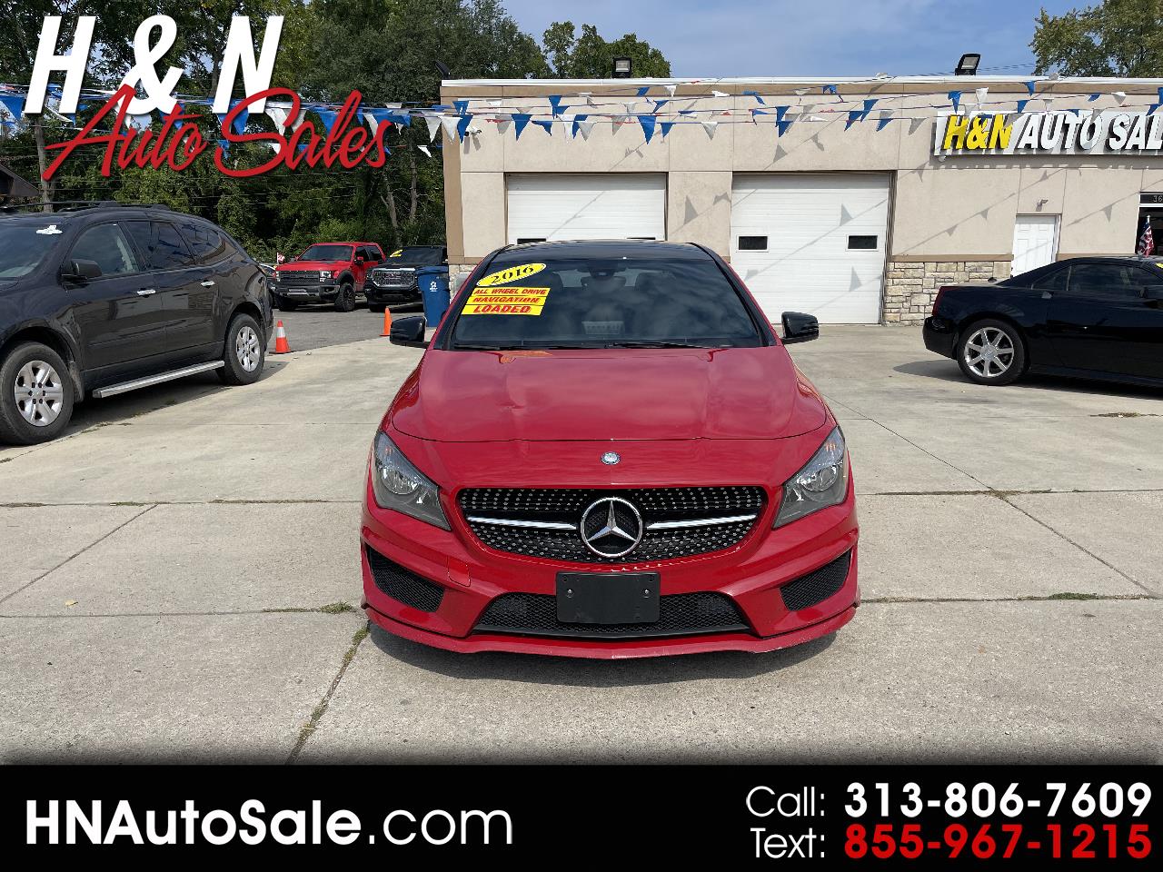 Used 2016 MercedesBenz CLA 4dr Sdn CLA 250 4MATIC for Sale in Wayne MI 48184 H&N Auto Sales
