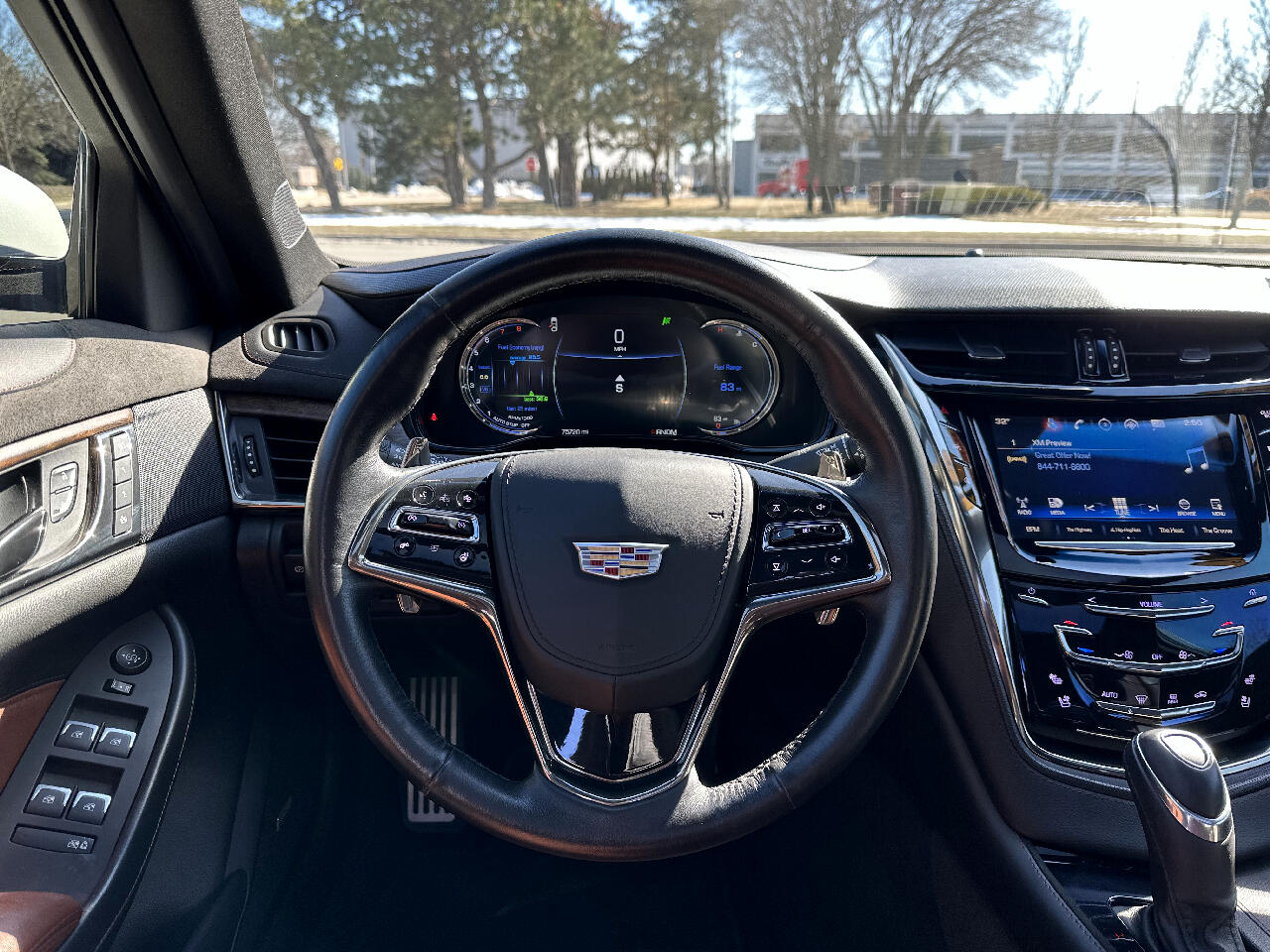 2016 Cadillac CTSV Interior 1