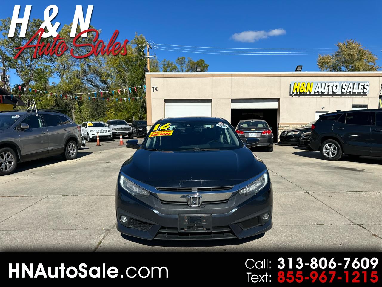 Honda Civic Sedan 4dr CVT Touring 2016 Honda Civic Sedan 4dr CVT Touring 2016