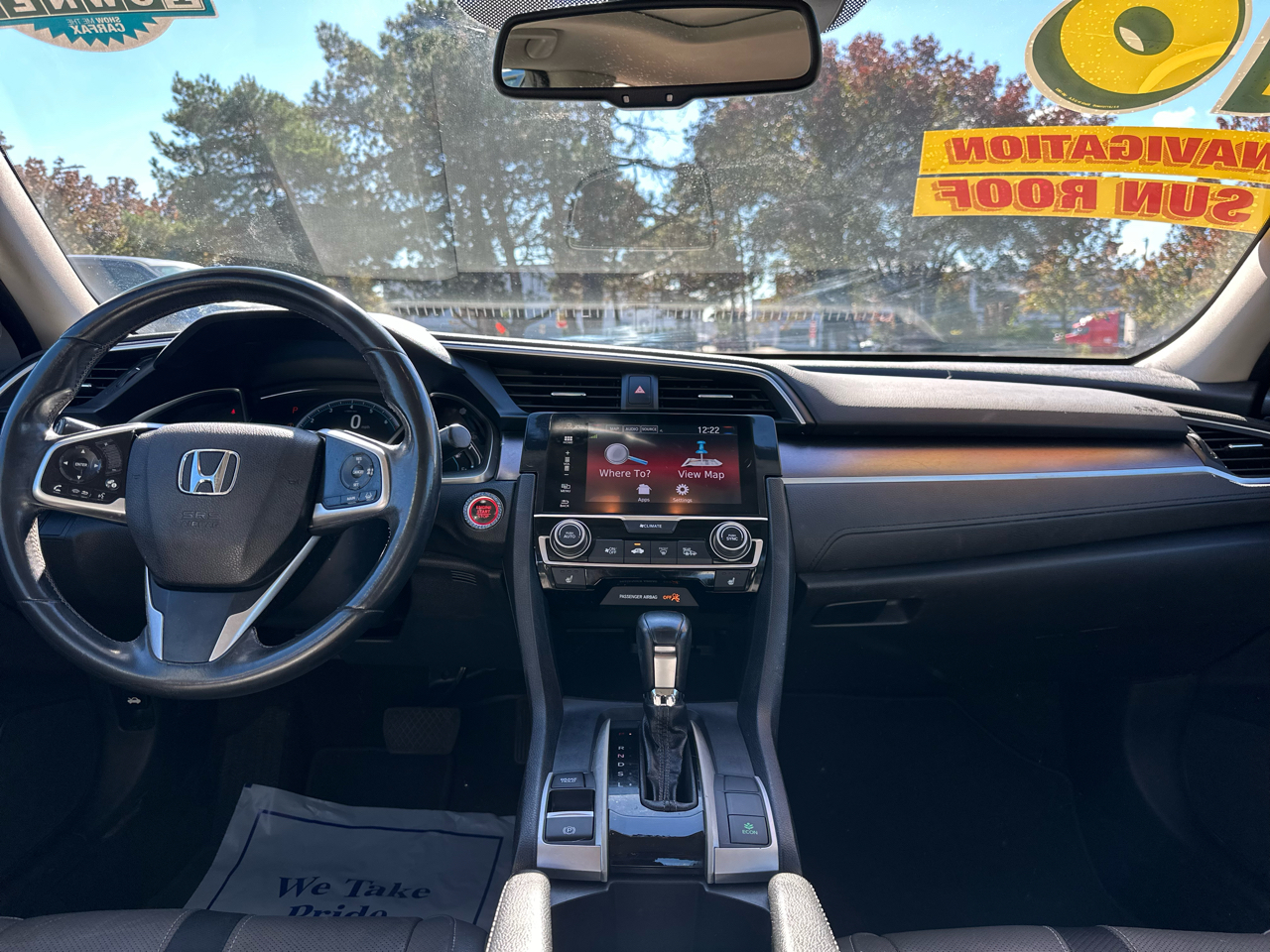 Honda Civic Sedan 4dr CVT Touring 2016 Honda Civic Sedan 4dr CVT Touring 2016