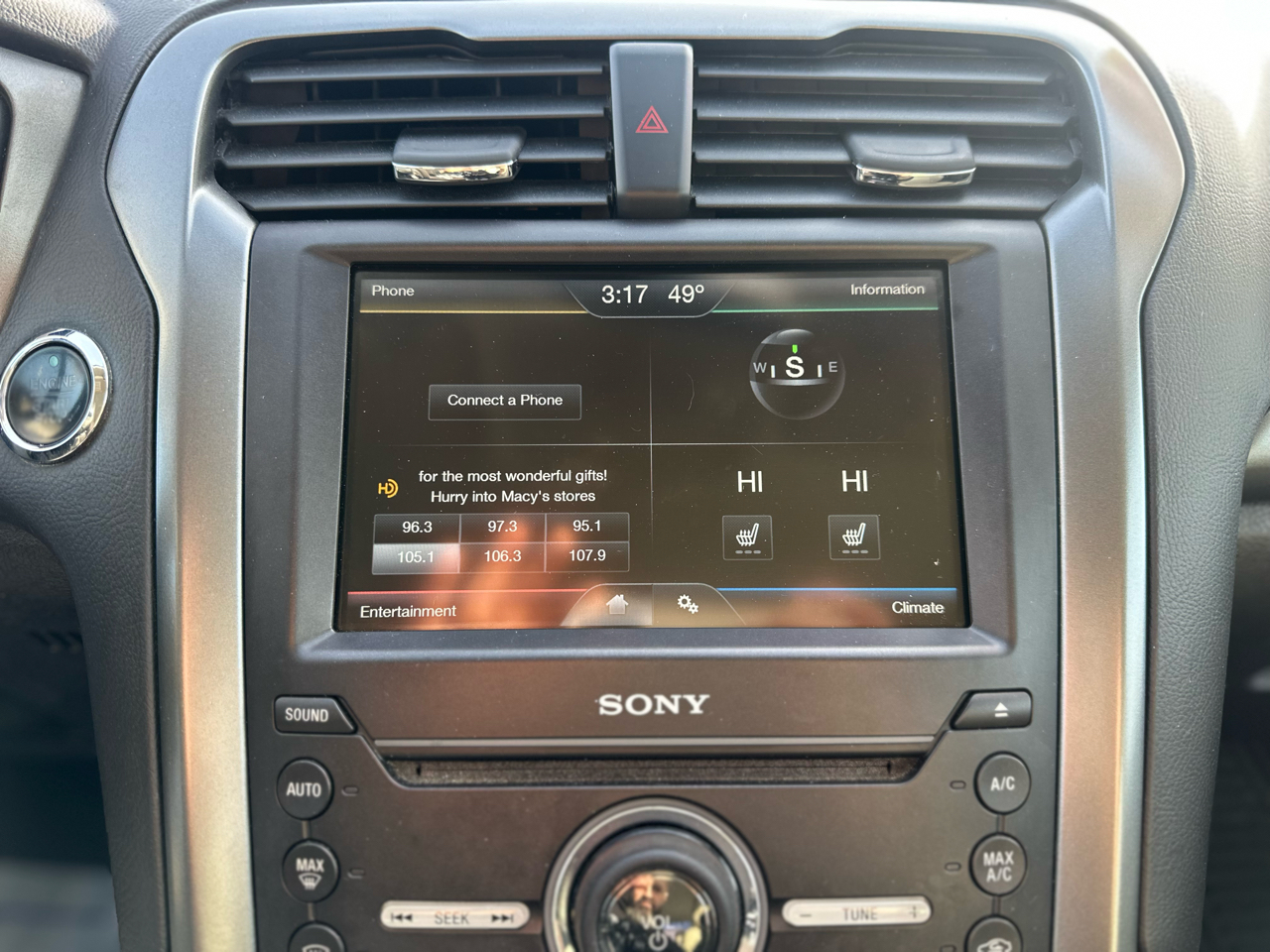 Ford Fusion 4dr Sdn Titanium AWD 2016